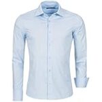 Le parfait assortiment : chemise homme bleue col blanc pour sublimer vos tenues avec les meilleures chaussures pour femmes