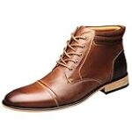 Bottines Homme Cuir Marron à Lacets : Les Incontournables de la Mode Comparés aux Meilleures Chaussures pour Femmes