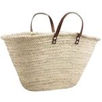 Panier plage en osier : l'accessoire incontournable pour un look estival parfait !