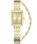 Les Montres Femme Dorées Rectangulaires : l'Accessoire Parfait pour Compléter Votre Style !