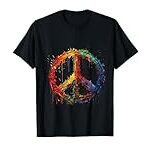 Le t-shirt Love Peace : l'accessoire parfait pour compléter vos meilleures chaussures pour femmes