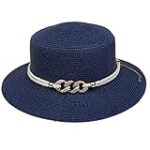 Chapeau cérémonie bleu marine : Accessoire élégant pour compléter votre tenue - Comparaison des meilleurs chaussures pour femmes, accessoires et mode