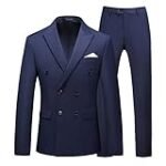 Costume Croisé Homme Bleu Marine : Le Complément Parfait pour Votre Look Élégant