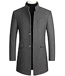 Manteau homme col mao : Le détail mode incontournable pour compléter votre look chic et tendance !