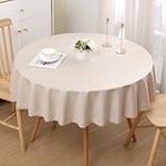 Le chic intemporel : Comparaison des meilleures nappes rondes en lin pour sublimer votre table